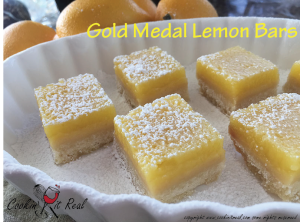 Gold Medal Lemon Bars
