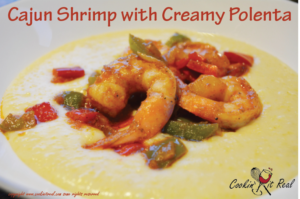 Cajun Shrimp with Creamy Polenta