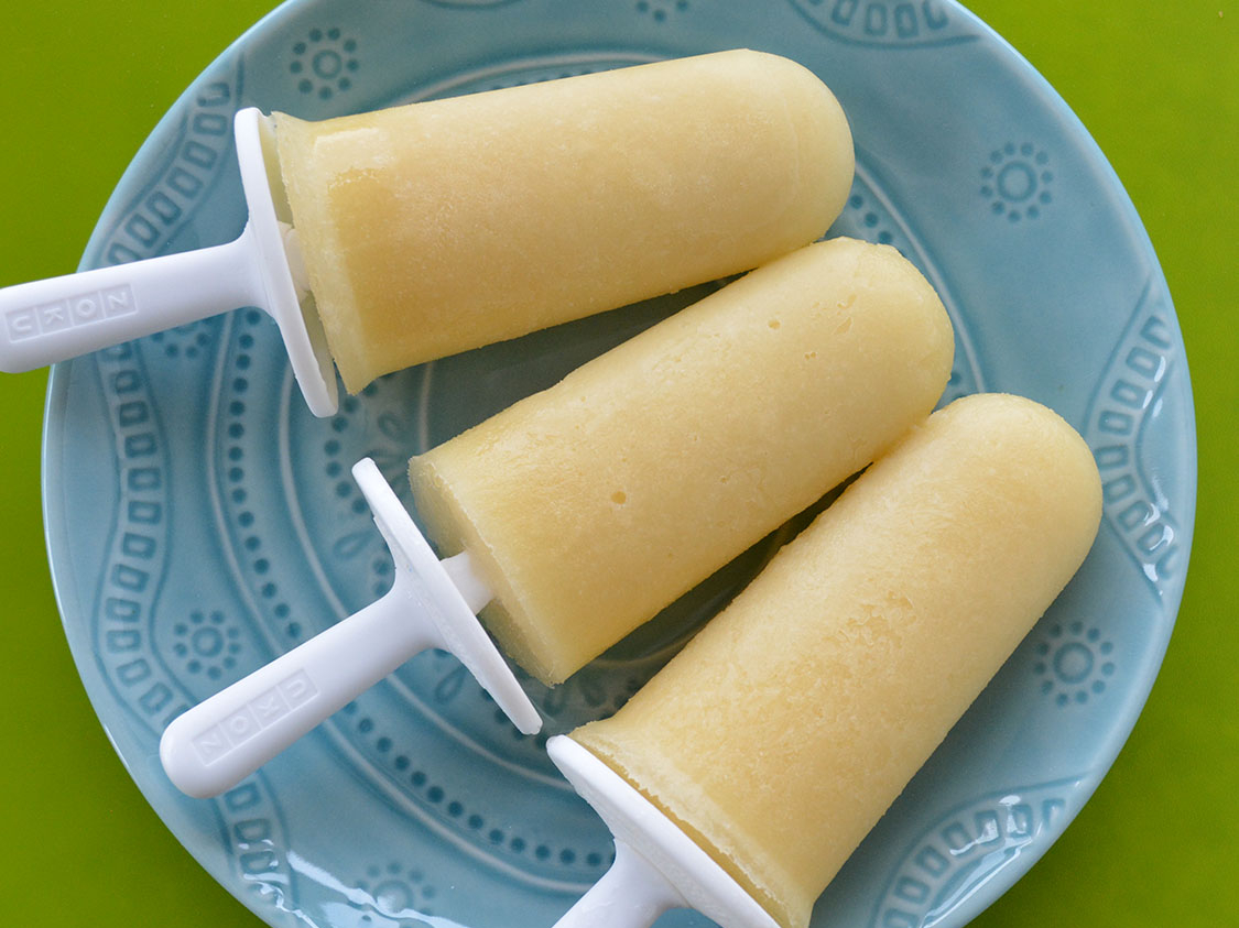 Pina Colada Popsicles