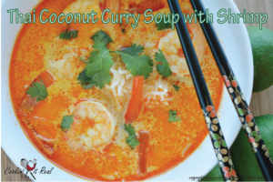 Thai Coconut Curry Soup with Shrimp