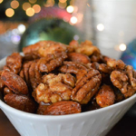 Easy Sweet and Spicy Candied Nuts