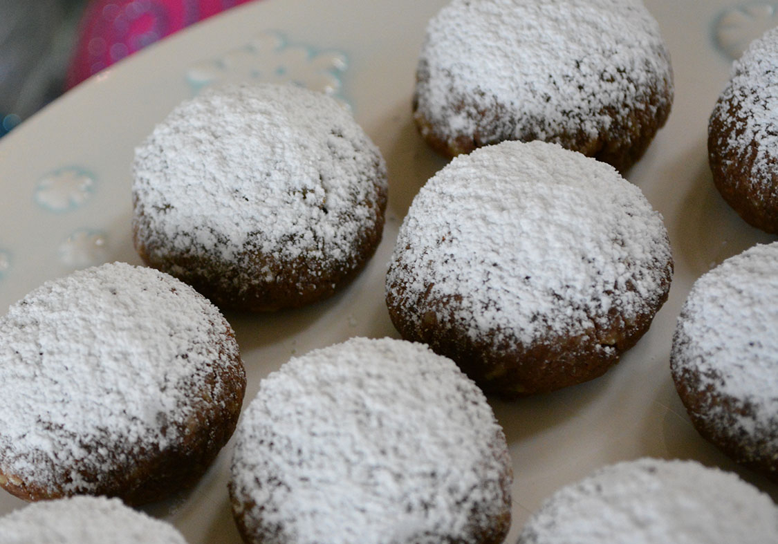 Chocolatey Espresso Snowballs