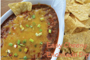 Easy Cheesy Enchilada Dip