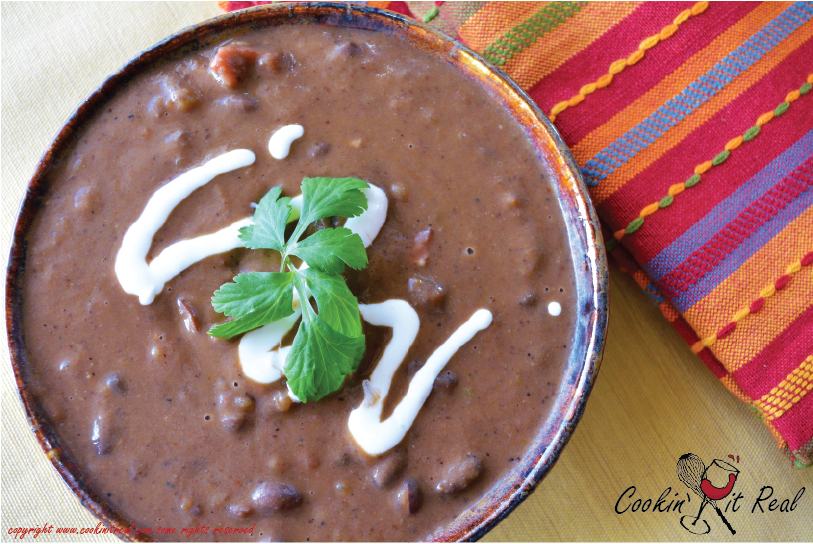 Instant Pot Black Bean Soup