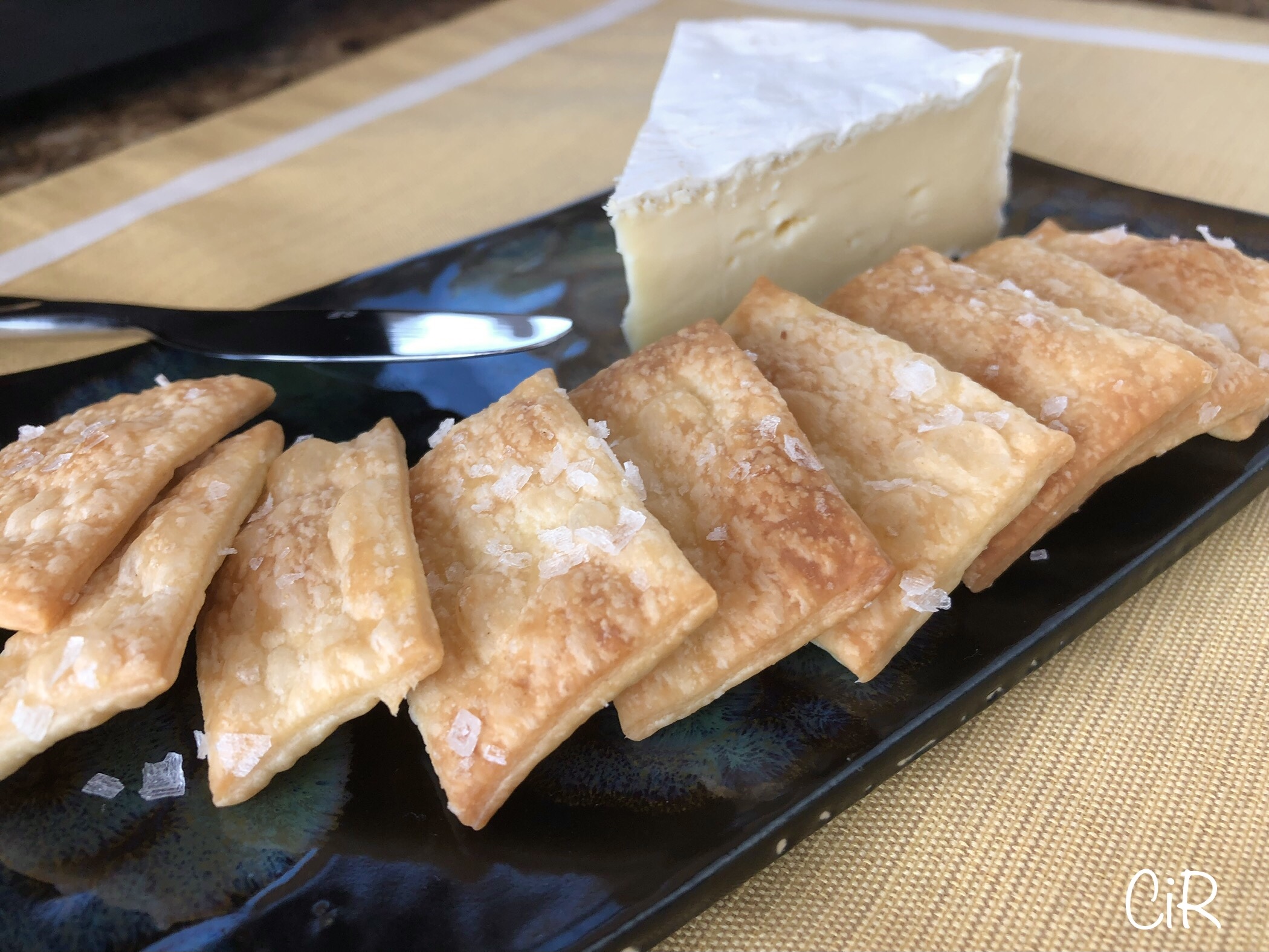 Olive oil and Sea salt Crackers