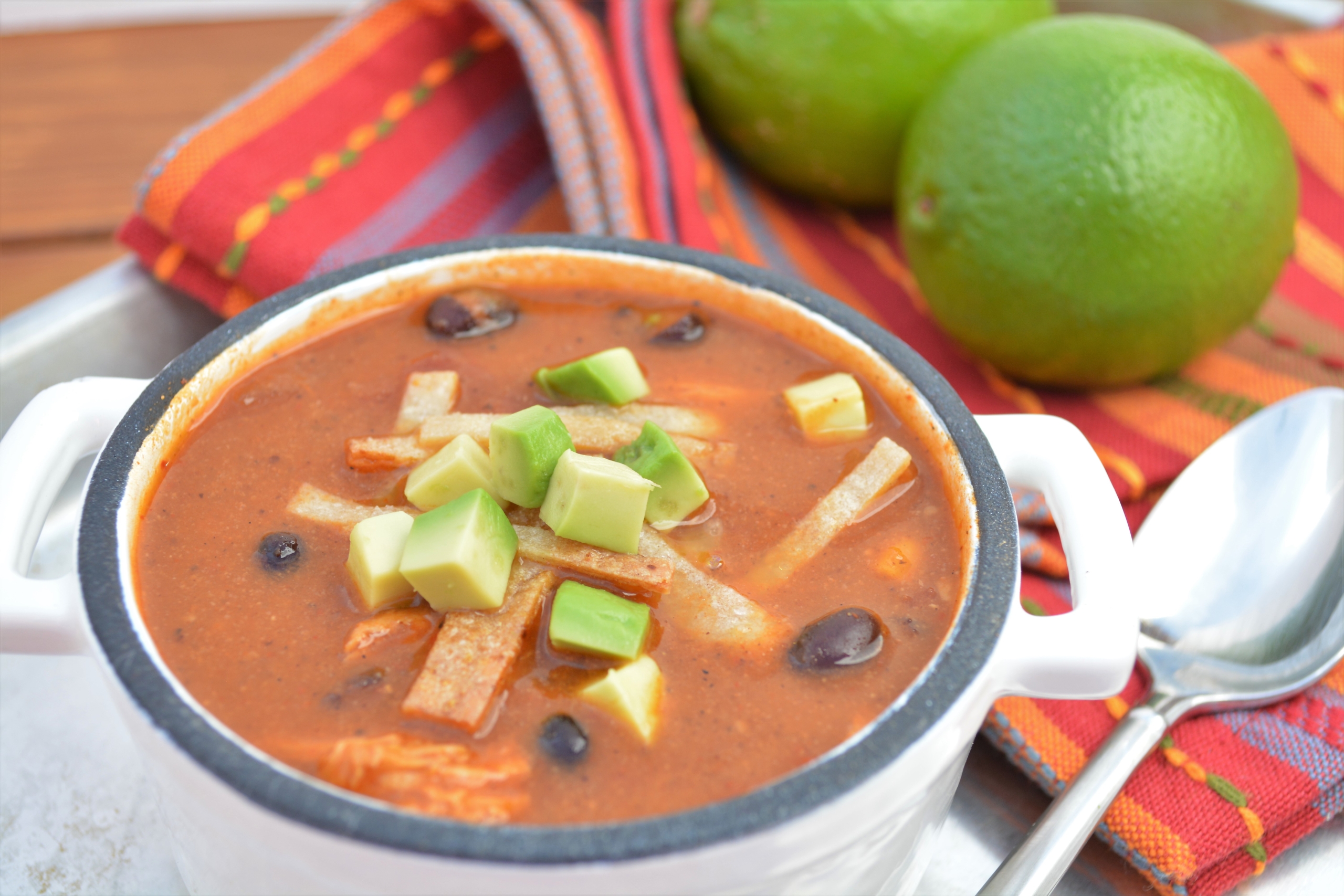 Instant Pot Chicken Tortilla Soup